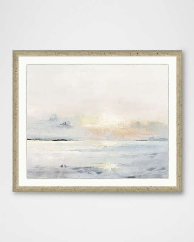 "Bits of Gold 4" Framed Giclee